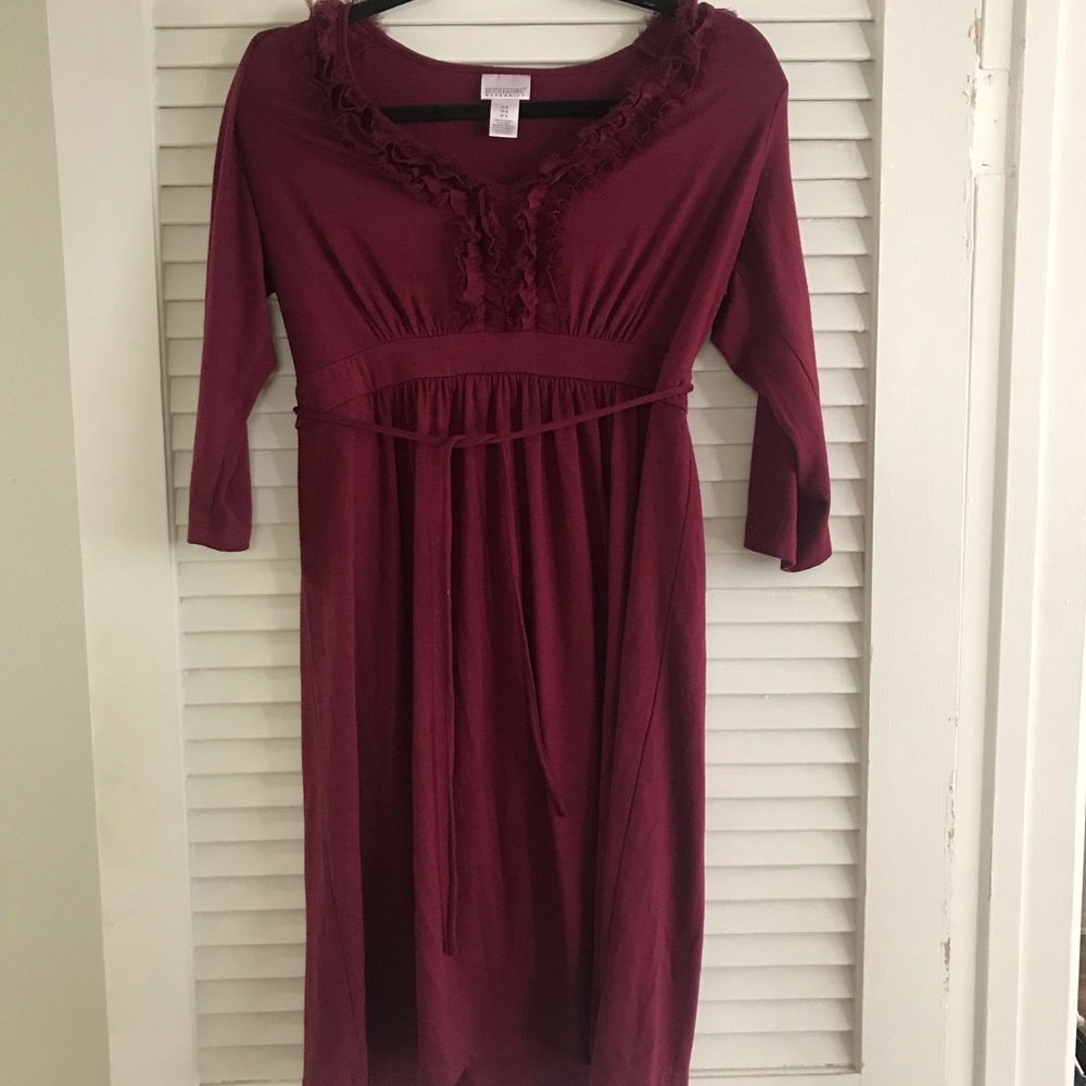 Motherhood maternity dress